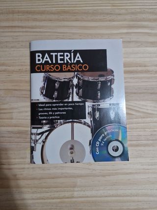 Libro “Batería – Curso Básico” + CD de práctica
