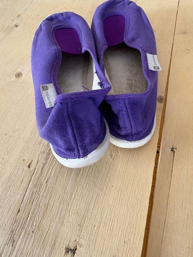 Zapatillas Domyos Gimnasia Elástica Morado