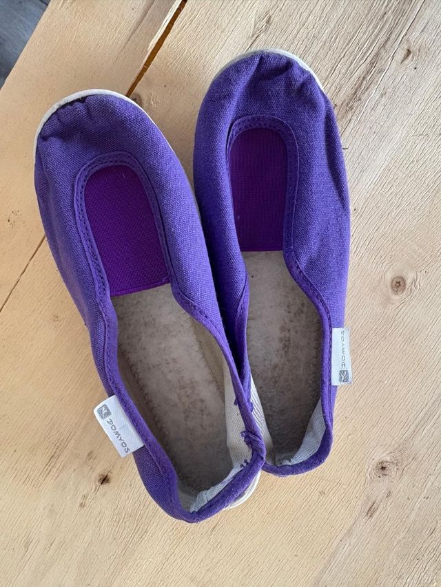 Zapatillas Domyos Gimnasia Elástica Morado