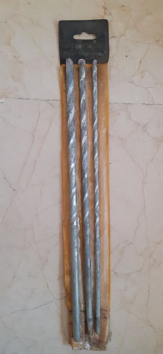 -Brocas de piedra de 8, 10 y 12 mm