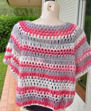 Chaleco de punto mujer talla única