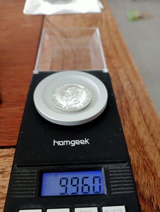 Conjunto 9 monedas plata 2 pesetas España 