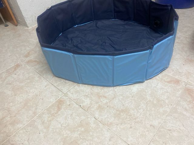 Piscina para perros plegable