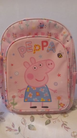 Mochila Safta Peppa Pig adaptable a carrito