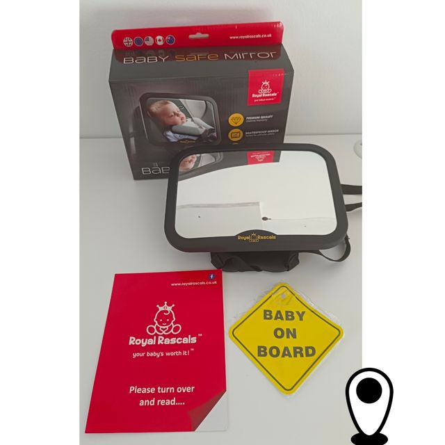 Espejo Coche Vigilabebes NUEVO