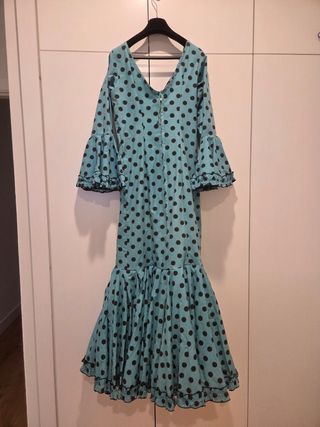 Traje de flamenca lunares