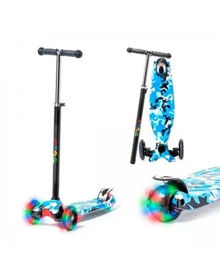 Patinete infantil 3 ruedas luces LED