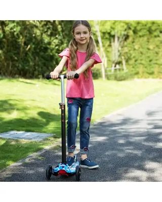 Patinete infantil 3 ruedas luces LED