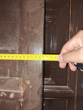 Puertas antiguas madera y contraventanas