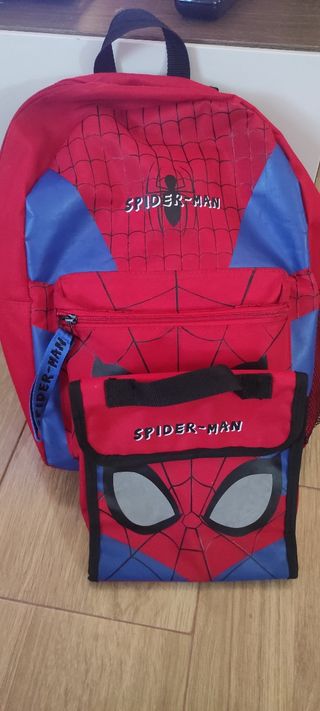 Mochila+neceser Spiderman Infantil