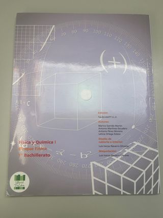 Física y Química 1° de Bachillerato, Ed. TuLibro