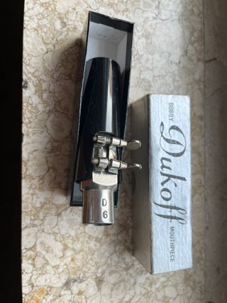 Boquilla Saxo Alto Dukoff D6 Metálica.