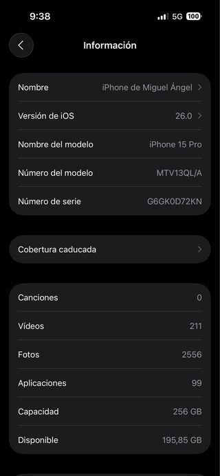 iPhone 15 Pro 256GB