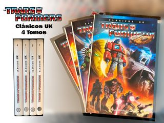 Transformers Clásicos UK 4 tomos Planeta