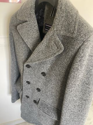 Abrigo Tommy Hilfiger Gris
