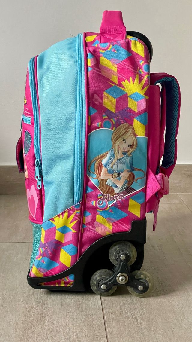 Zaino Trolley Scuola Winx Bloom