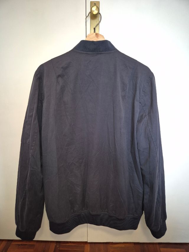 Chaqueta Bomber Green Coast Talla L Azul