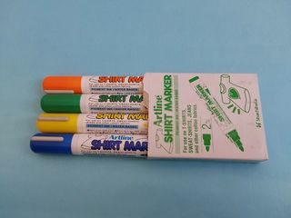 Rotuladores Artline para Tela (4 Colores)
