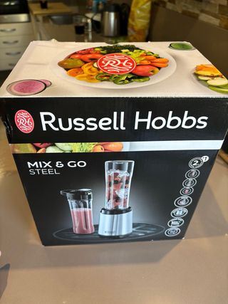 Batidora Russell Hobbs Mix&Go Steel NUEVA SIN USO