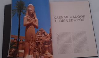Libro Luxor y Karnak del National Geographic