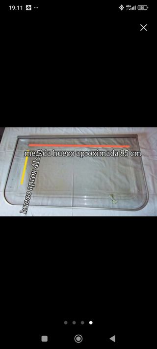 Ventana para caravana