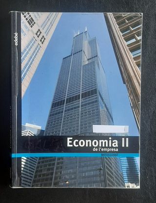 LLIBRE/LIBRO 2° BATXILLERAT/BACHILLERATO ECONOMIA