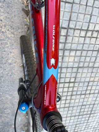 Bicicleta de Montaña Roja