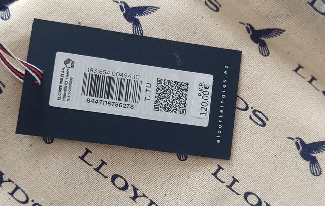 Bolso Lloyd's beige y marrón a estrenar