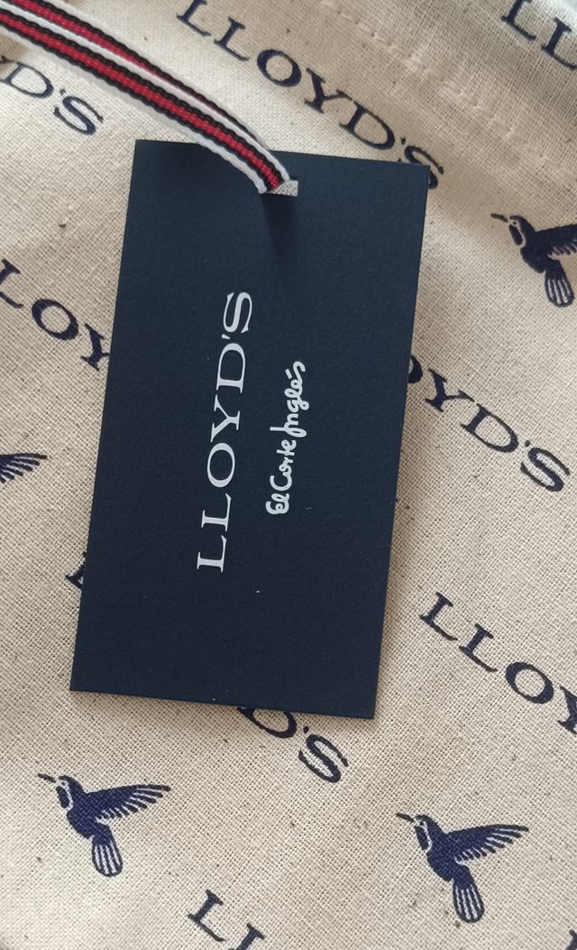 Bolso Lloyd's beige y marrón a estrenar