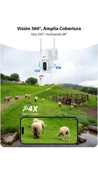 Cámara Vigilancia Solar 4G XEGA