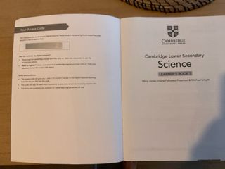 Cambridge Lower Secondary Science Learner's book,