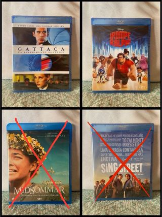 Películas Blu-ray