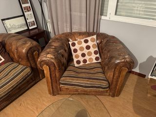 Sofá y sillones Chester piel