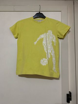 T-shirt Dirk Bikkembergs bambino gialla