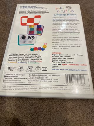 Baby Einstein Language Nursery DVD