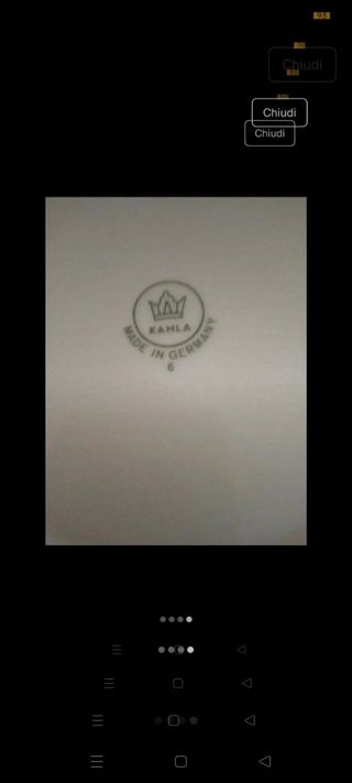 Set 12 piatti porcellana (6 piani, 6 fondi)