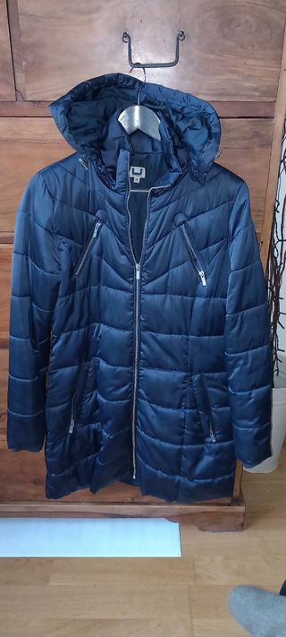 Parka Adolfo Domínguez Azul Talla M