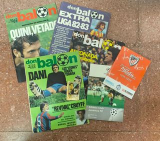 Lote revistas Don Balón + Athletic Club