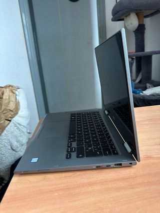 Portátil Dell Gris táctil gen 7 i7 16 GB RAM SSD 