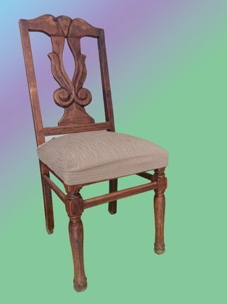 Juego de 4 sillas de comedor de madera