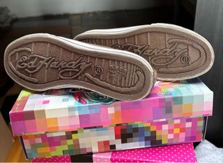 Bambas Ed Hardy Marrón y Dorado