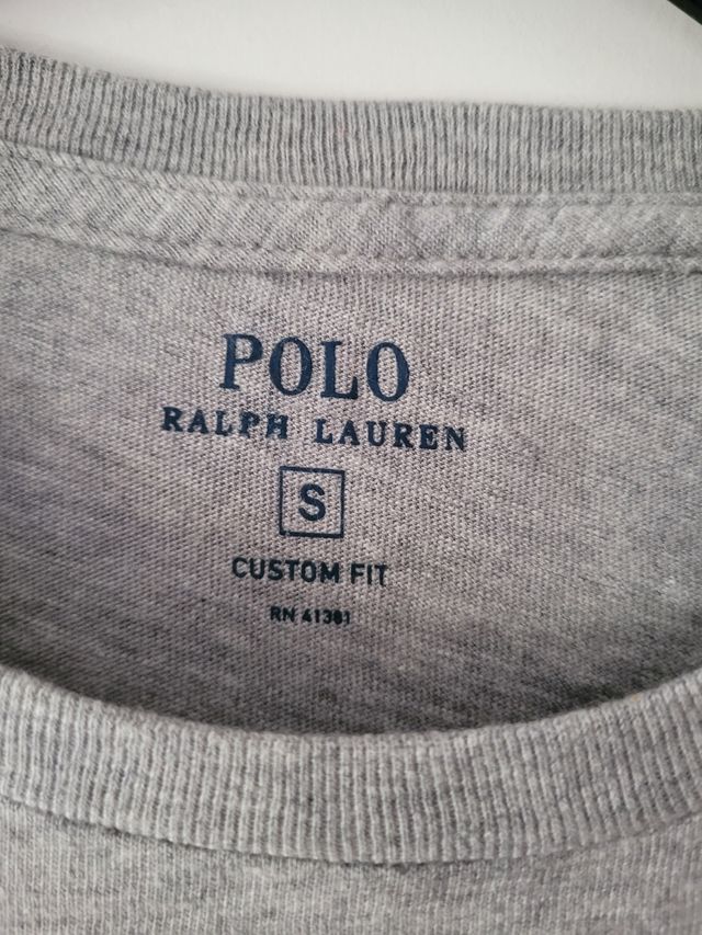 Polo Ralph Lauren Camiseta Gris Talla S