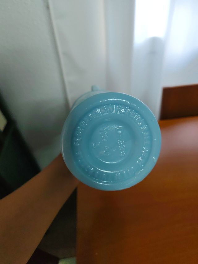 Jarra Decantador Griego Azul Claro 1960