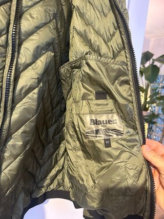 Chaqueta de plumas Blauer verde  Talla M