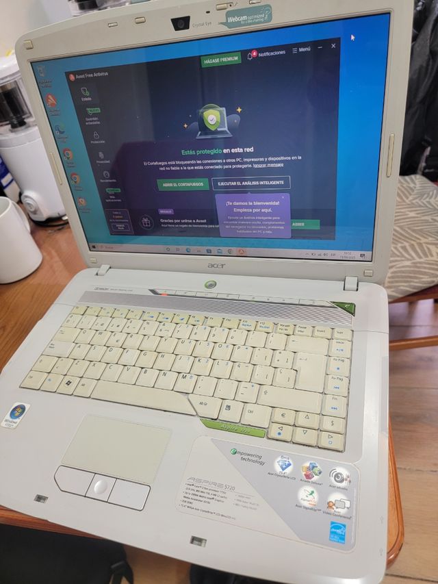 Portátil Acer Aspire 5720