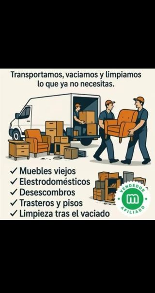 VACIADOS, LIMPIEZA, MUDANZA Y PINTURA