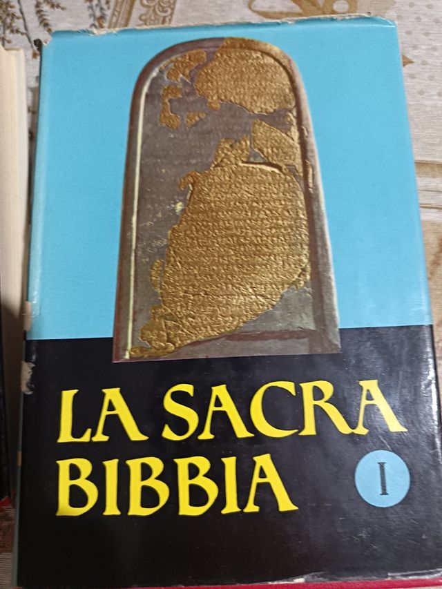La Sacra Bibbia Marietti in 3 volumi con copertina