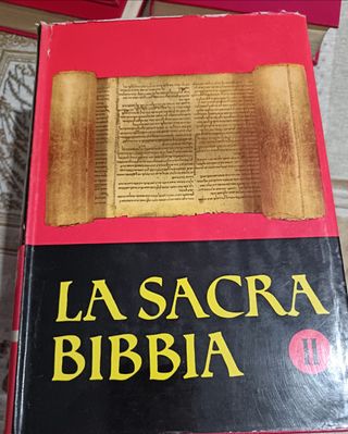 La Sacra Bibbia Marietti in 3 volumi con copertina