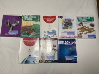 LIBROS BACHILLERATO
