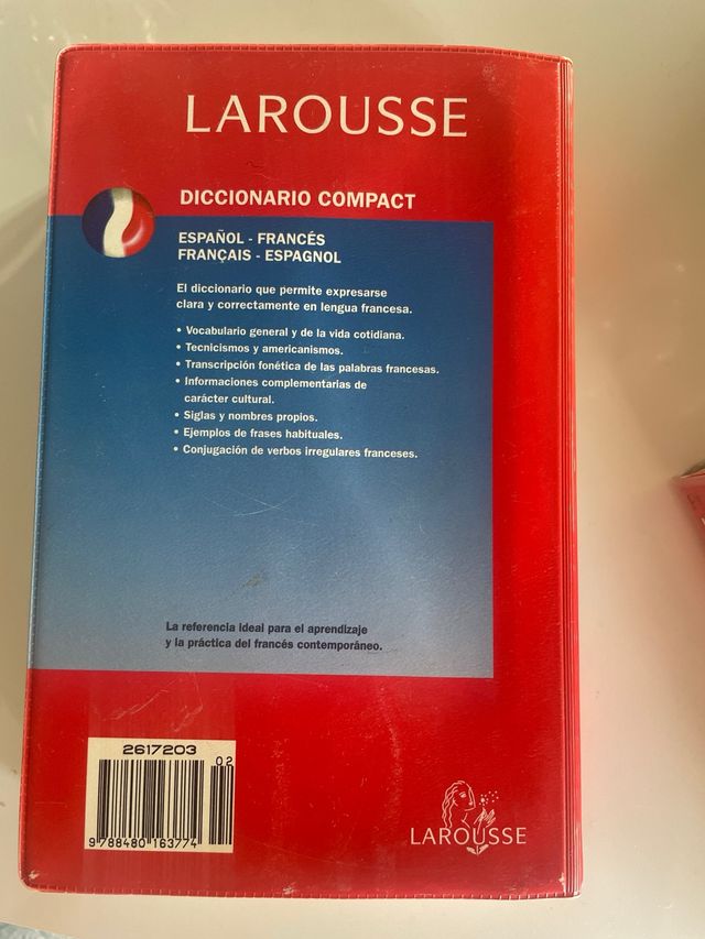 Diccionario Compact Esp/fr-fr/esp (Lengua Francesa)